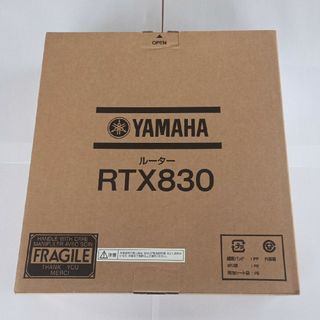 ヤマハ(ヤマハ)の【新品】YAMAHA ギガアクセスVPNルーター RTX830(PC周辺機器)