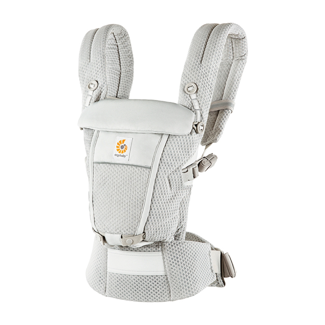 Ergobaby(エルゴベビー)のエルゴ　オムニアダプトSoftFlex パールグレー キッズ/ベビー/マタニティの外出/移動用品(抱っこひも/おんぶひも)の商品写真