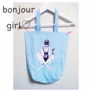 bonjour girl トートバッグ(トートバッグ)