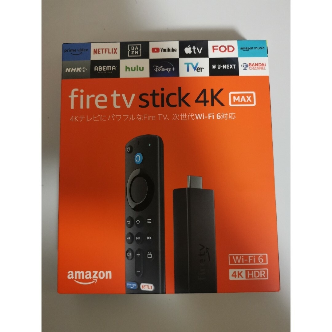 Fire TV Stick 4K Max - Alexa対応音声認識リモコン