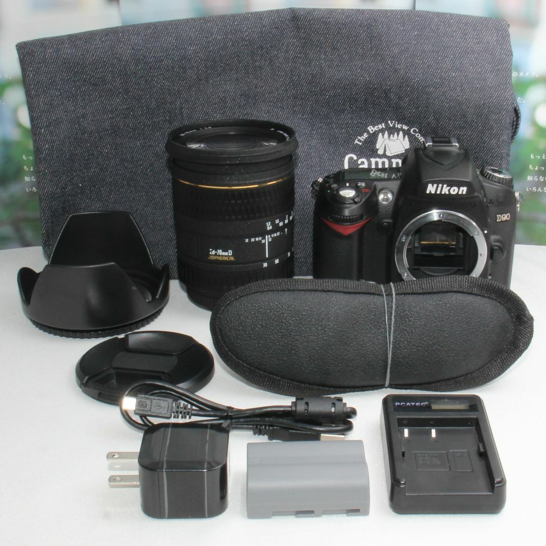 Nikon - ❤️新品カメラバッグ付き❤️Nikon D90 大三元レンズセット ...