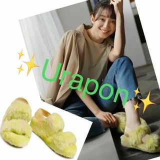 アグ(UGG)のめっちゃ可愛い(^^♪✨24✨UGG✨OH YEAH SPOTS✨ファーサンダル(サンダル)