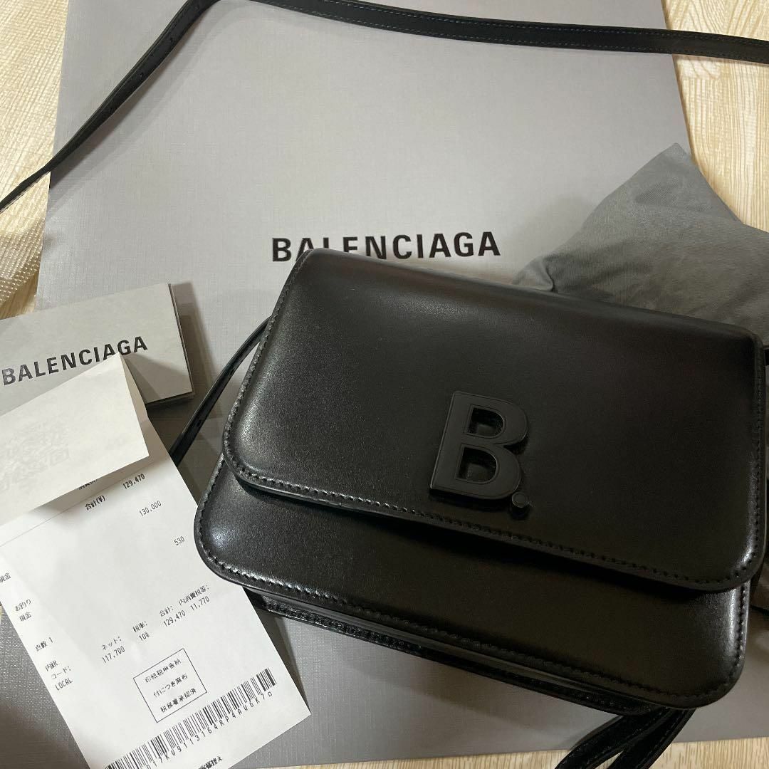 人気在庫 Balenciaga - バレンシアガ スクエア バッグ B. ショルダー