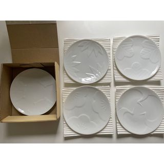 小田陶器　engi紋　小皿5枚セット(食器)