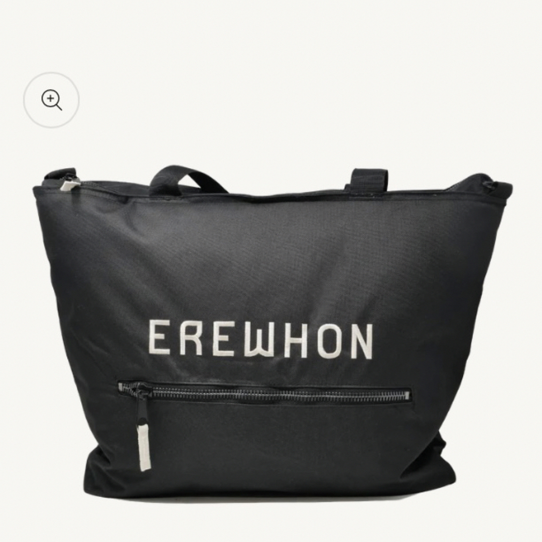 日本未発売】 高級オーガニックスーパー EREWHON トートバッグ ブラック-