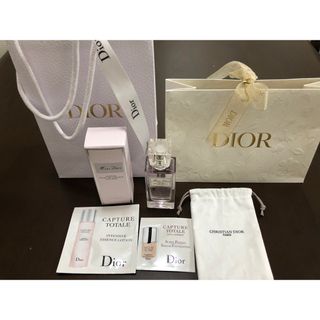 ディオール(Dior)の【値下げ】ミスディオール　ヘアミスト　サンプルノベルティセット(ヘアウォーター/ヘアミスト)