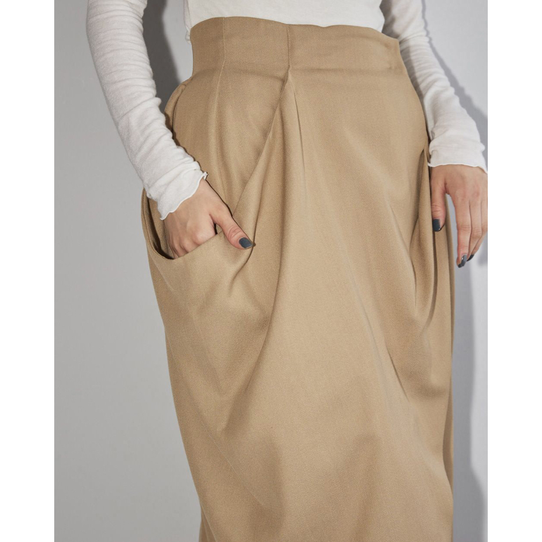 todayful Drape Satin Skirt