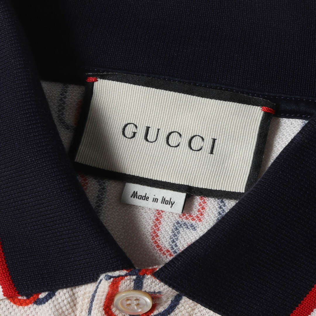Gucci - GUCCI グッチ ポロシャツ サイズ:XS 20SS GGロゴ インター