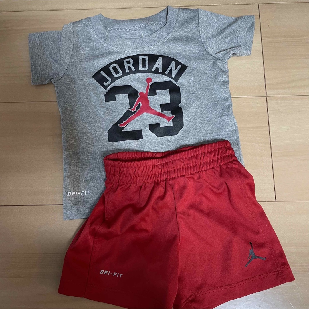 Jordan Brand（NIKE）(ジョーダン)のTシャツ　短パン　セット　ジョーダン キッズ/ベビー/マタニティのベビー服(~85cm)(Ｔシャツ)の商品写真