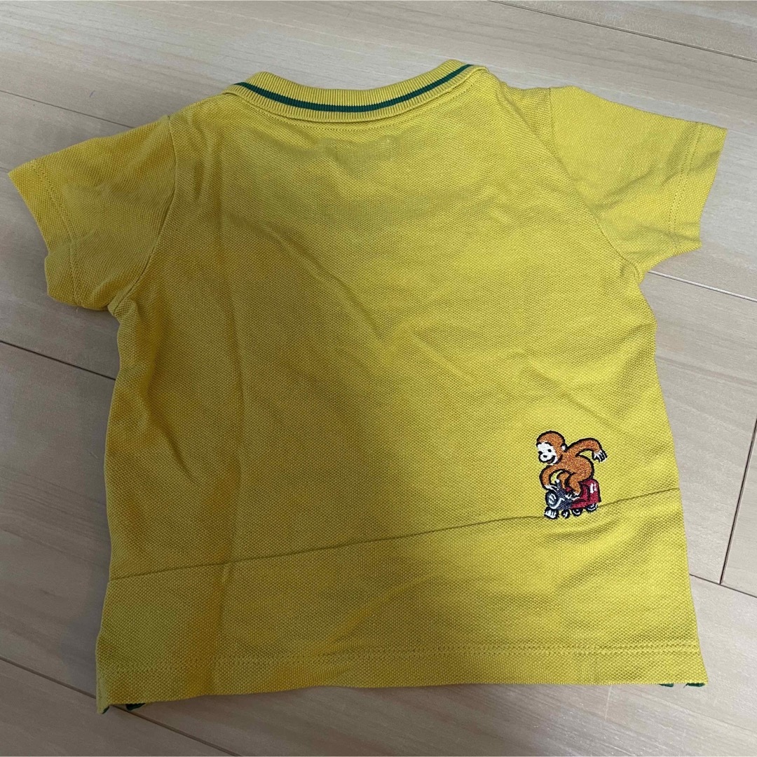 Design Tshirts Store graniph(グラニフ)のおさるのジョージ　ポロシャツ キッズ/ベビー/マタニティのキッズ服男の子用(90cm~)(Tシャツ/カットソー)の商品写真
