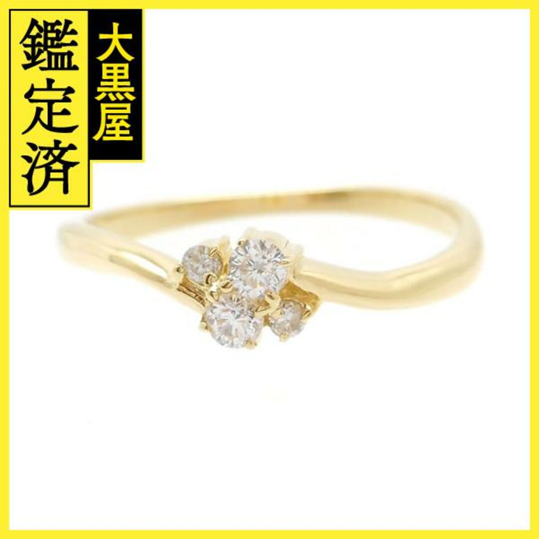 JEWELRY　ダイヤリング　指輪　K18　1.6g　約8号　【200】 レディースのアクセサリー(リング(指輪))の商品写真