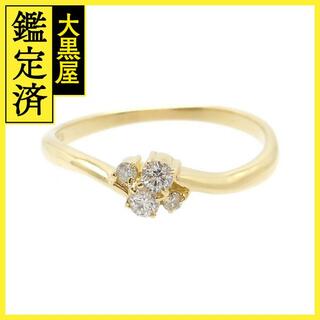 JEWELRY　ダイヤリング　指輪　K18　1.6g　約8号　【200】(リング(指輪))