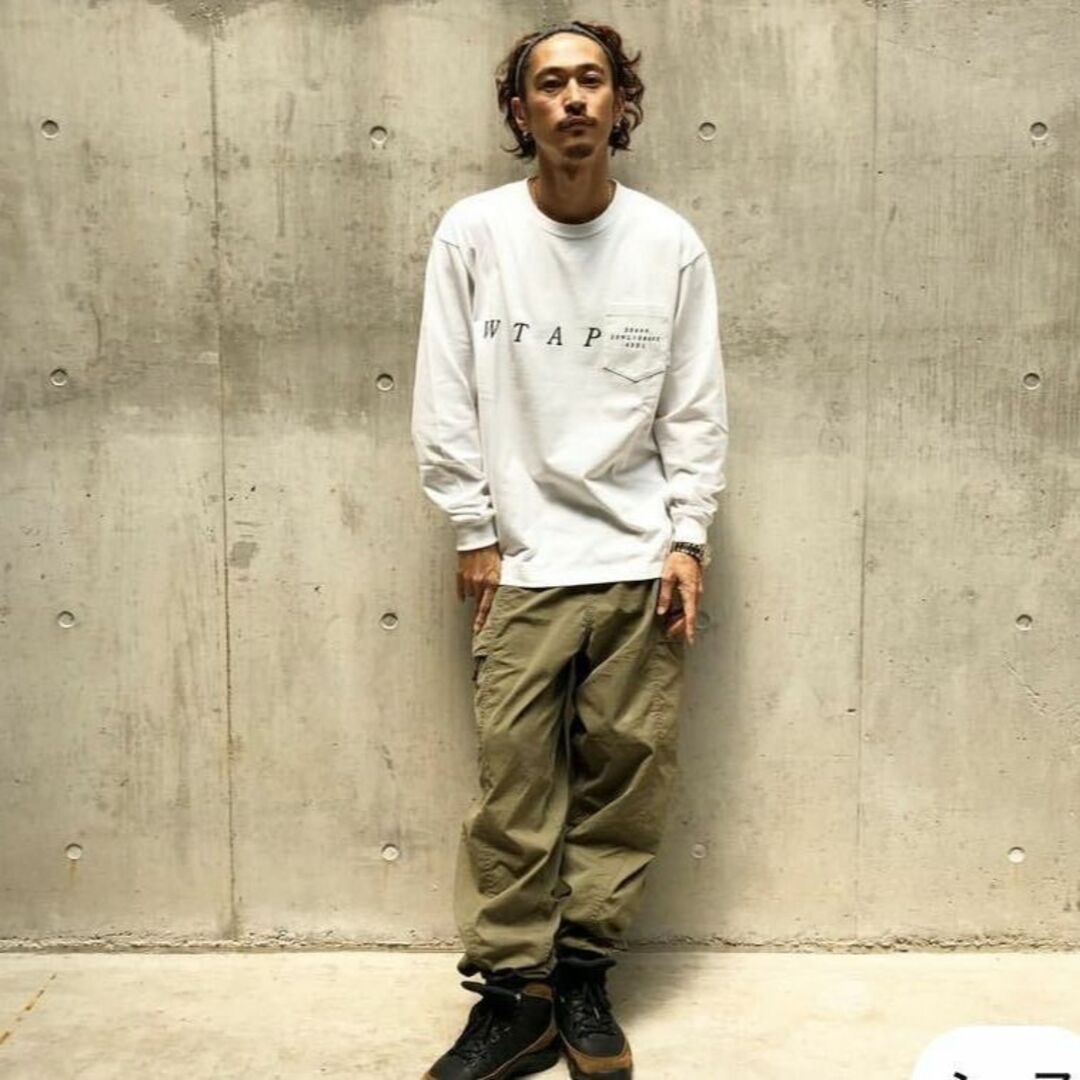 WTAPS TUCK/TROUSERS/RAPO.TWILL Sサイズメンズ