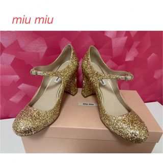 ミュウミュウ(miumiu)のMIUMIU ヒール(ハイヒール/パンプス)