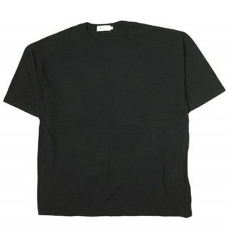 Graphpaper グラフペーパー 日本製 Suvin S/S Crew Neck Knit スビンコットンショートスリーブクルーネックニット GU191-80063 2 BLACK セーター 半袖 プルオーバー トップス【中古】【Graphpaper】(ニット/セーター)