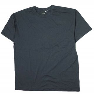 エイトン(ATON)のATON エイトン 日本製 SUVIN 60/2 OVERSIZED T-SHIRT オーバーサイズTシャツ KKAGYW0702 04(M) NAVY 半袖 クルーネック トップス【新古品】【中古】【ATON】(Tシャツ/カットソー(半袖/袖なし))