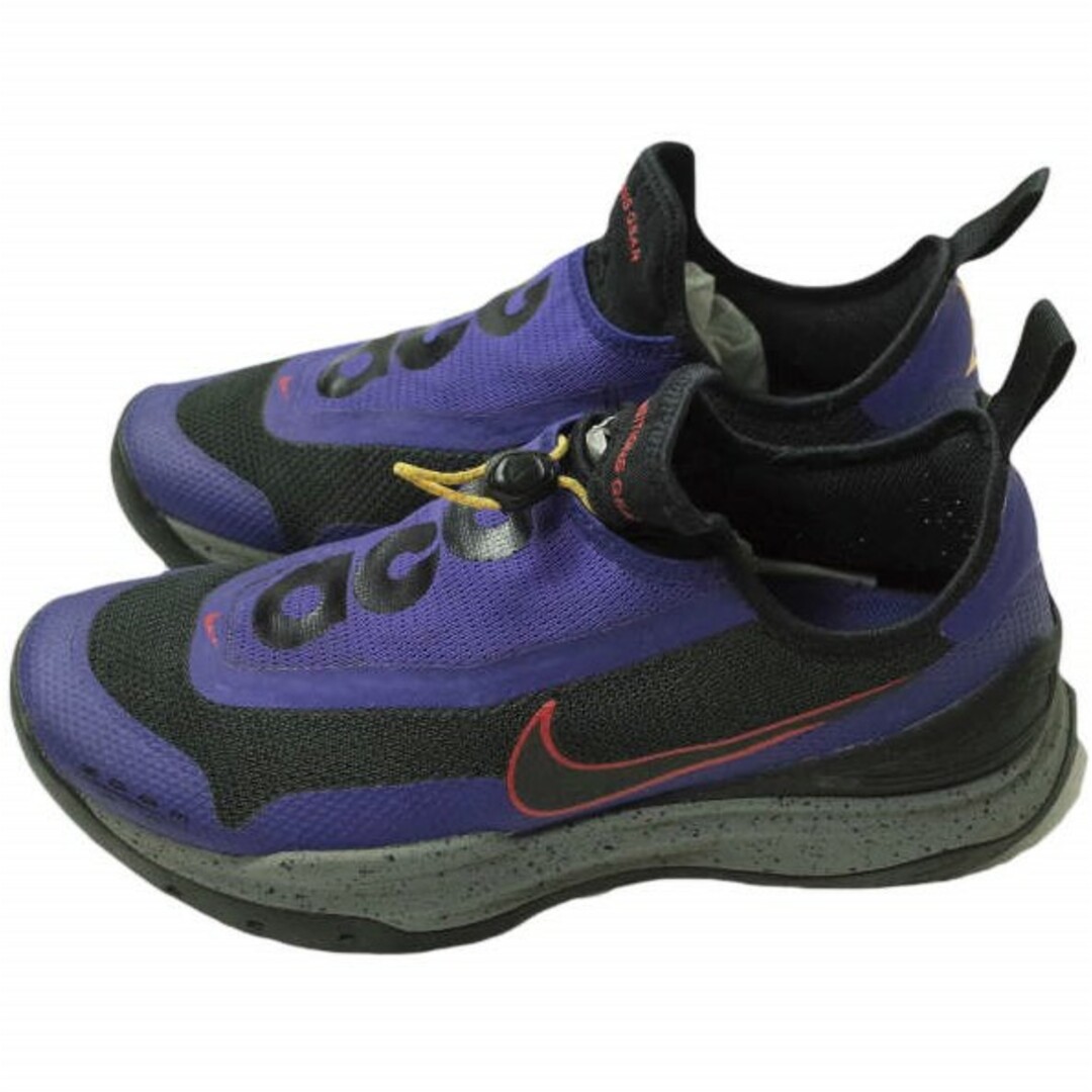 NIKE ACG ナイキ エーシージー ZOOM AIR AO ズームエアー エーオー CT2898-400 US10(28cm) FUSION  VIOLET/BLACK スニーカー シューズ【中古】【NIKE ACG】