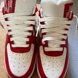 ルイヴィトン(LOUIS VUITTON)のLouis Vuitton × Nike Air Force 1 Low red(スニーカー)