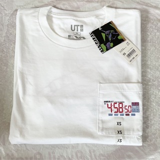 ユニクロ(UNIQLO)のエヴァンゲリオン　UNIQLO  コラボ　Tシャツ  半袖　新品・未使用　タグ付(Tシャツ/カットソー(半袖/袖なし))