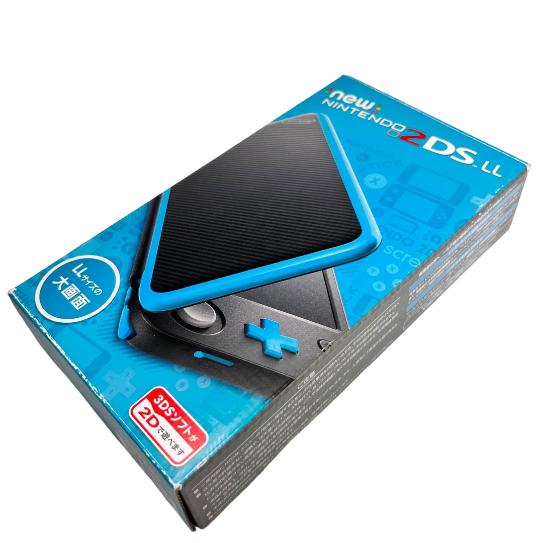 【美品】Newニンテンドー2DS LL ブラック×ターコイズ