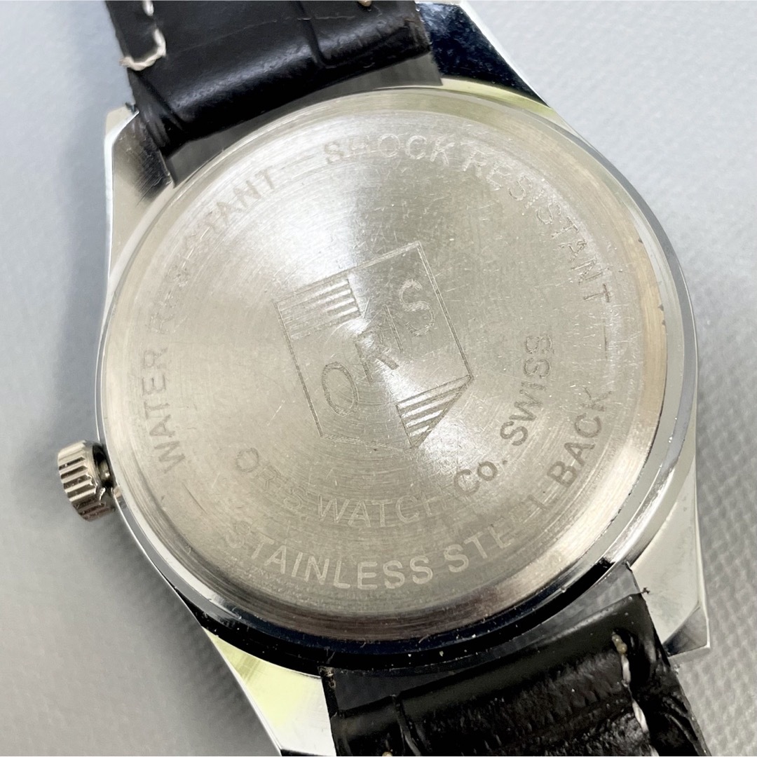 【情熱】★オリス/ORIS★腕時計 メンズ レッド 機械式 手巻 ビンテージ メンズの時計(腕時計(アナログ))の商品写真