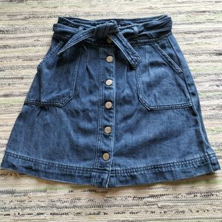 ギャップ(GAP)のGAP KIDS マイボタンデニムスカート最終値下げ オールシーズン(スカート)