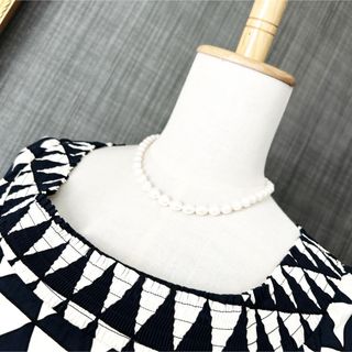 極美品　PRADA プラダ　フレア　ワンピース　ドレス　コットン　オフショルダー