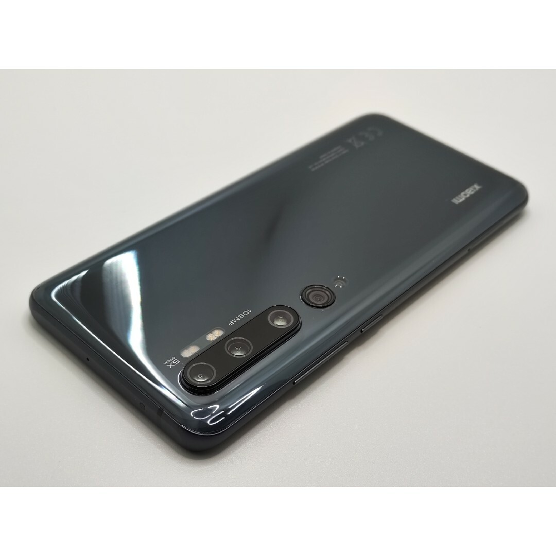 Xiaomi(シャオミ)のMi Note 10 Midnight Black 6GB+128GB スマホ/家電/カメラのスマートフォン/携帯電話(スマートフォン本体)の商品写真