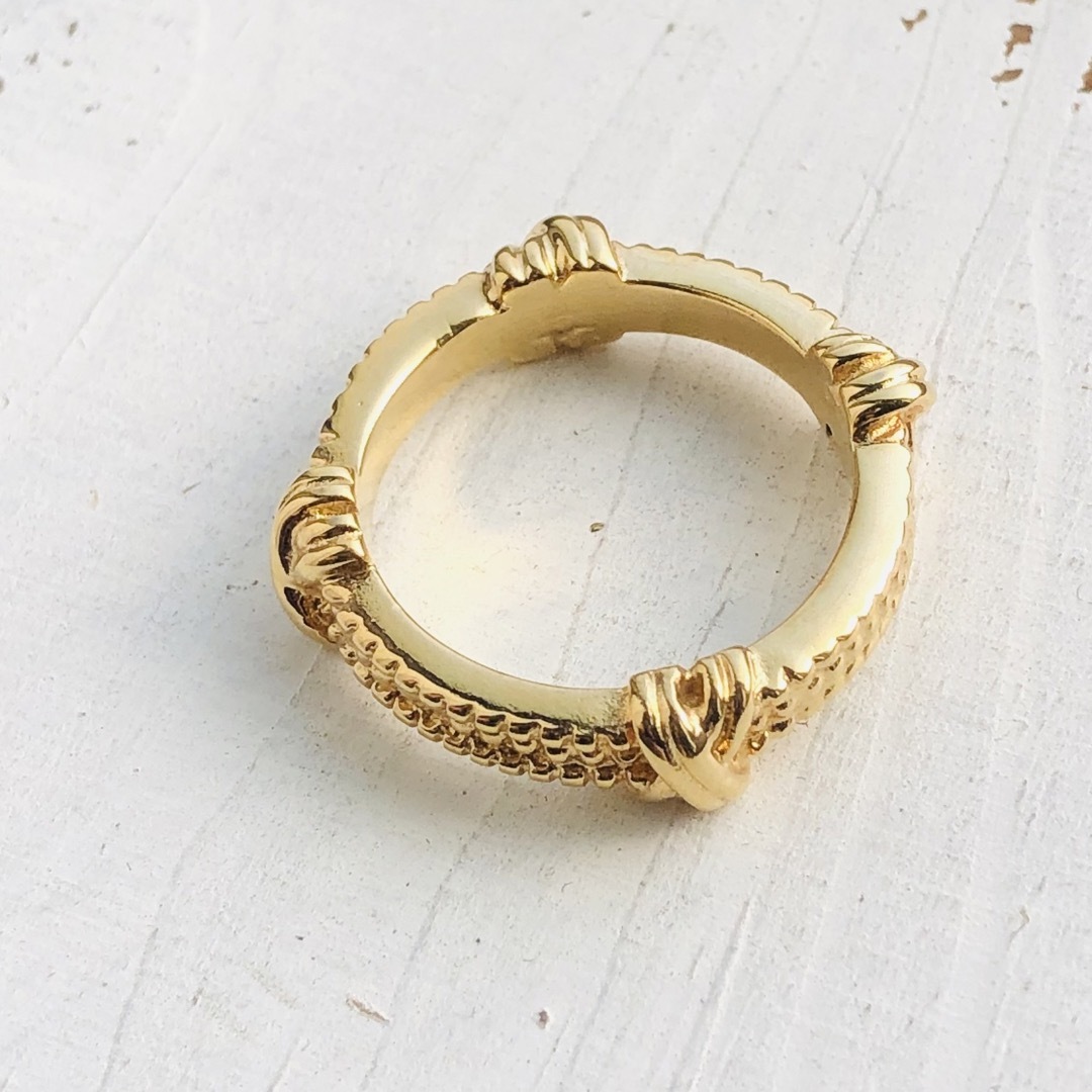 Grimoire(グリモワール)のゴールド　シンプル　指輪　リング レディースのアクセサリー(リング(指輪))の商品写真