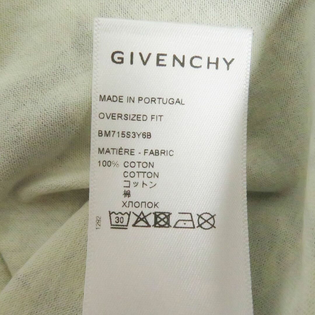 GIVENCHY 美品□GIVENCHY/ジバンシィ BMS3Y6B GOTHIC OVERSIZED