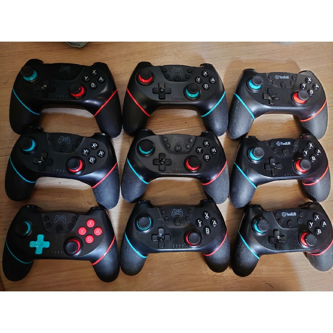 任天堂 スイッチ ワイヤレス コントローラー 9個 | フリマアプリ ラクマ 9個 ニンテンドースイッチ 新品送料無料