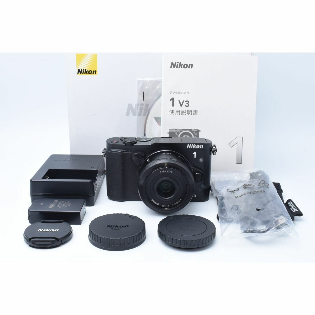 Nikon - ☆美品☆ Nikon 1 V3 単焦点レンズセットの通販 by Clementia7 ...