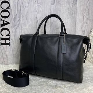 【良品】Coach コーチ ボストンバッグ 2way 南京錠 ドイツホック