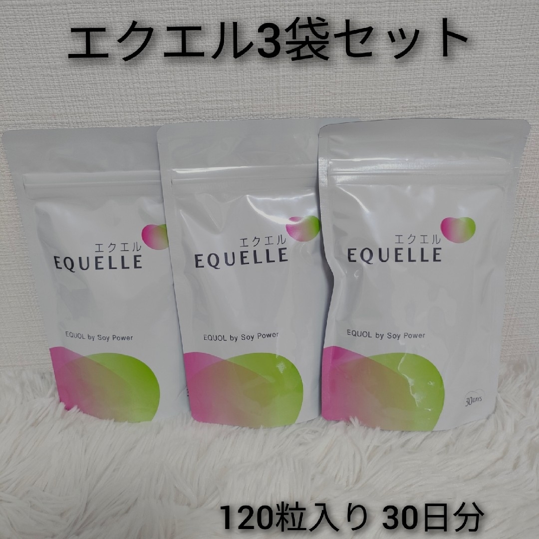 大塚製薬(オオツカセイヤク)のエクエル 120粒入り 3袋セット 食品/飲料/酒の健康食品(その他)の商品写真