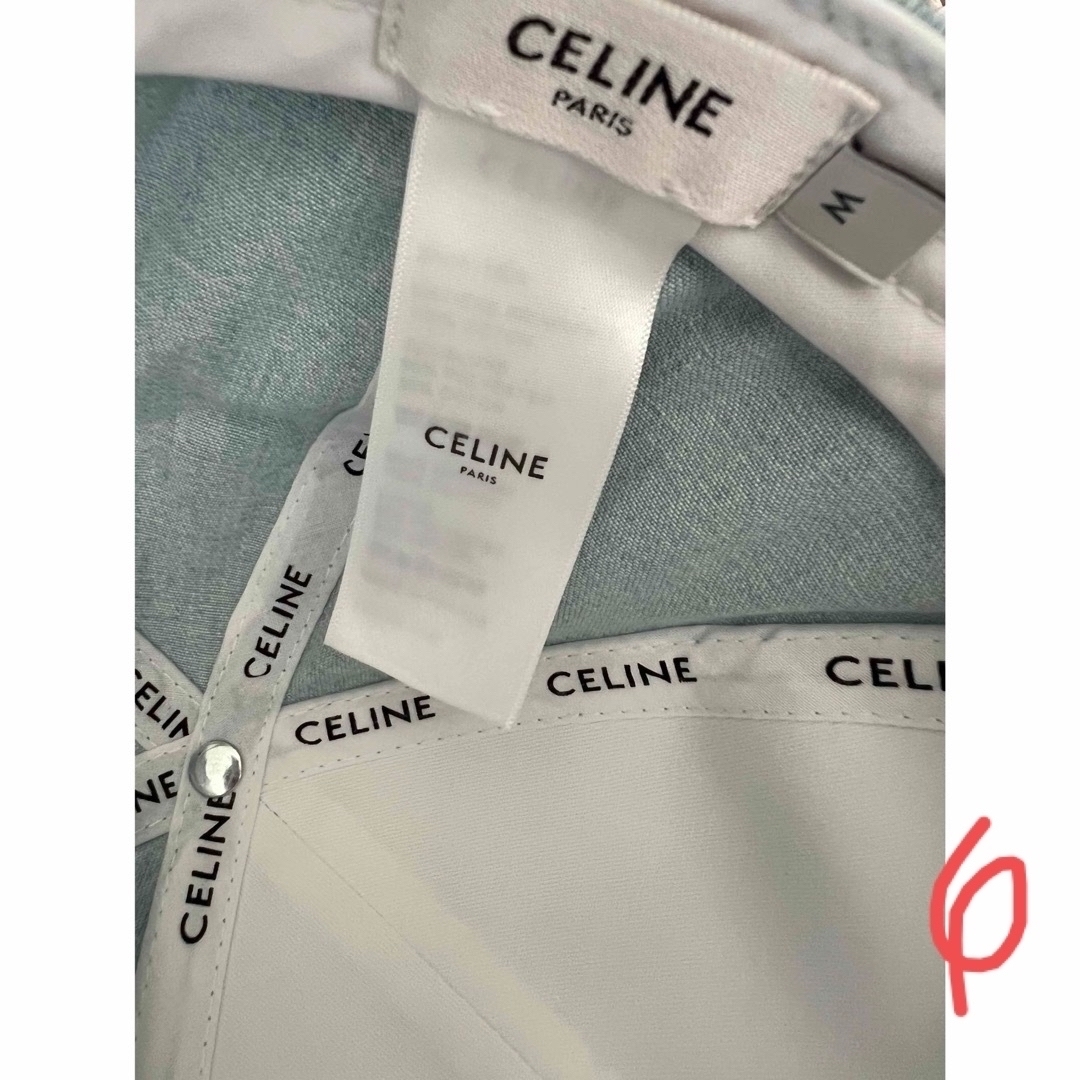 celine(セリーヌ)のセリーヌ　キャップ　デニム　M レディースの帽子(キャップ)の商品写真