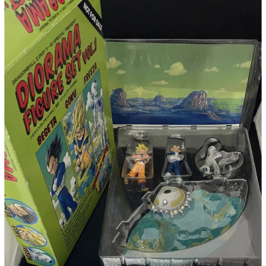 ドラゴンボール 非売品 ジオラマ 孫悟空 ベジータ フリーザ 初回購入特典