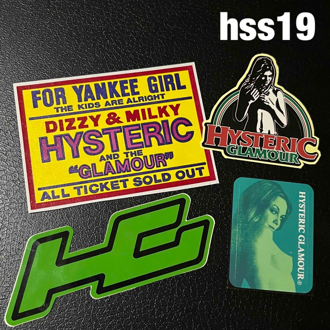 HYSTERIC GLAMOUR(ヒステリックグラマー)のHYSTERIC GLAMOUR Sticker ■hss19 メンズのファッション小物(その他)の商品写真