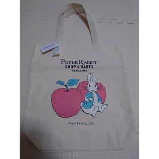 ピーターラビット(PETER RABBIT（TM）)のピーターラビット　軽井沢　軽井沢限定　トートバッグ　SHOP＆BAKES りんご(キャラクターグッズ)