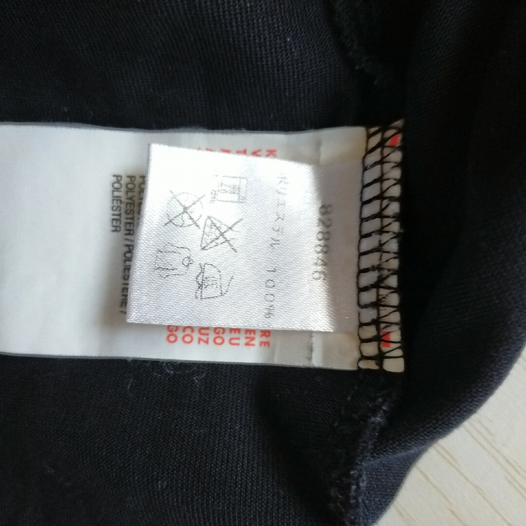 PUMA　プーマ　ビックプリント　Tシャツ　半袖　刺繍ロゴ　黒T　丸首　M メンズのトップス(Tシャツ/カットソー(半袖/袖なし))の商品写真