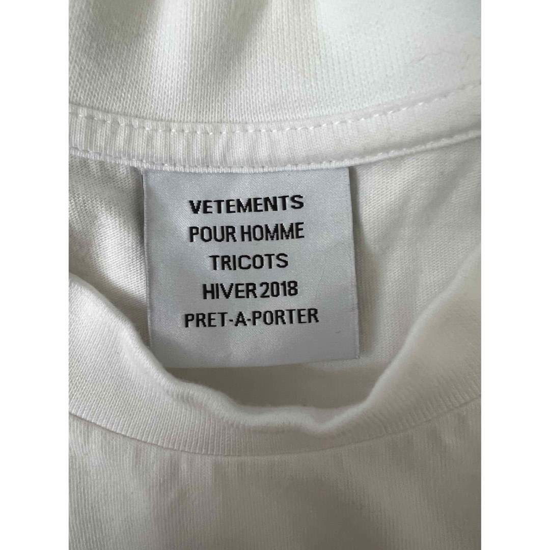 VETEMENTS  18aw  激レア  2way  Tシャツ