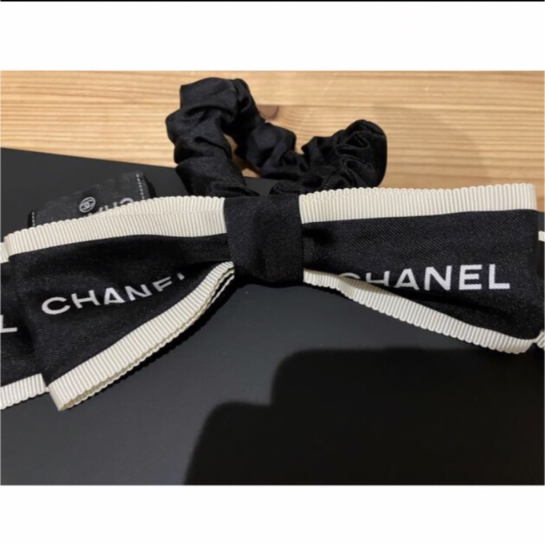 完売品‼︎ CHANEL シュシュ リボン ヘアアクセサリー www