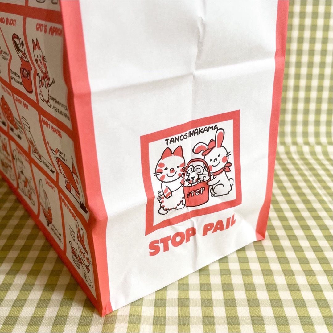 SHIMOJIMA 昭和レトロ シモジマ HEIKO ストップペイル 紙袋(手提げ袋) 2枚の通販 by 小鳥のお店kurozuan ໒꒱‪  ｜シモジマならラクマ‬