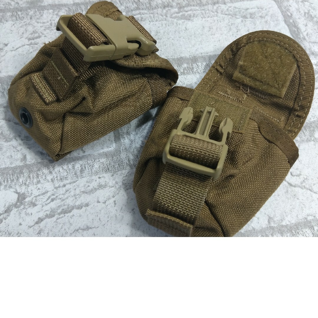 美品！MOLLE II HAND GRENEDE POUCH2個 米軍放出品