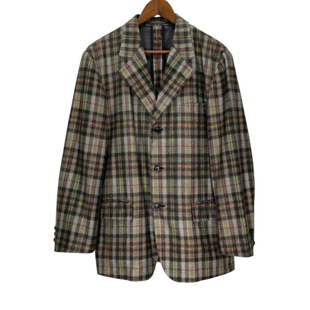 COMME des GARCONS HOMME チェック 3B シャツジャケット-