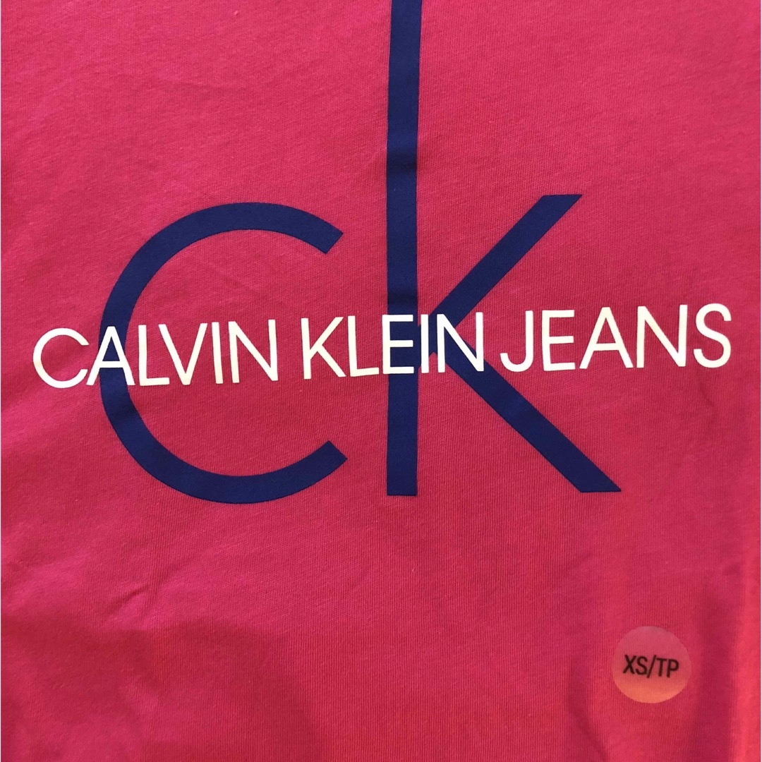 Calvin Klein(カルバンクライン)のレア！カルバンクライン ロゴ入り半袖Tシャツ レディースのトップス(Tシャツ(半袖/袖なし))の商品写真