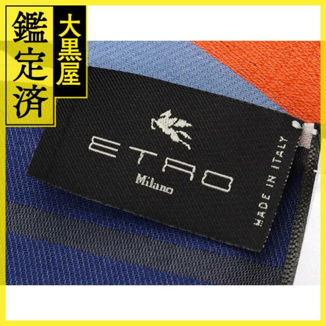 【未使用新品】ETRO エトロ ストール ブルー系