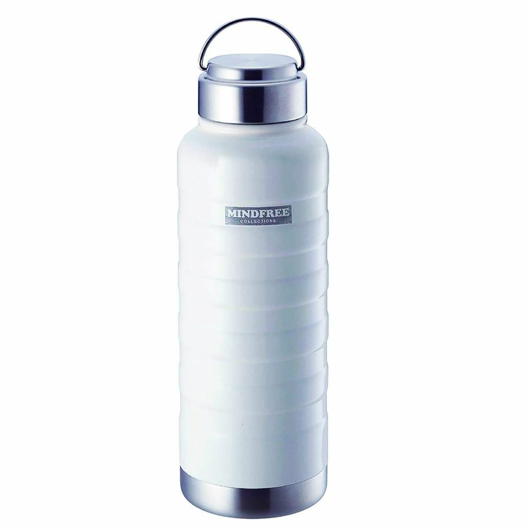 【色: ホワイト】ボトルジェイ ステンレス 大容量 マグ ボトル 水筒 保冷 保