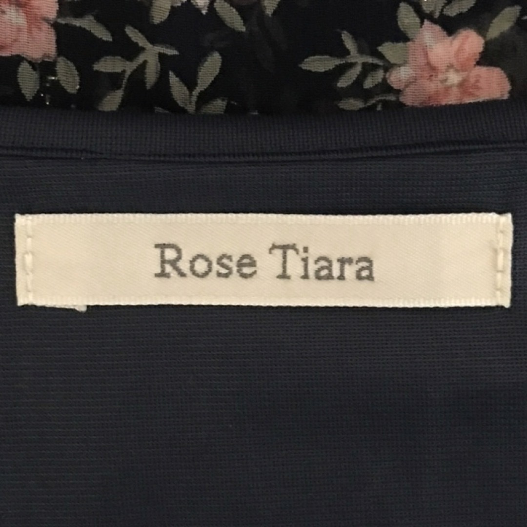 Rose Tiara(ローズティアラ)の★Rose Tiara/ローズティアラ★大きいサイズ！チュニックカットソー42 レディースのトップス(カットソー(半袖/袖なし))の商品写真