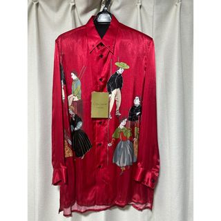 和風 【美品】ヨウジヤマモトプールオム 19AW スタンドカラー ロング