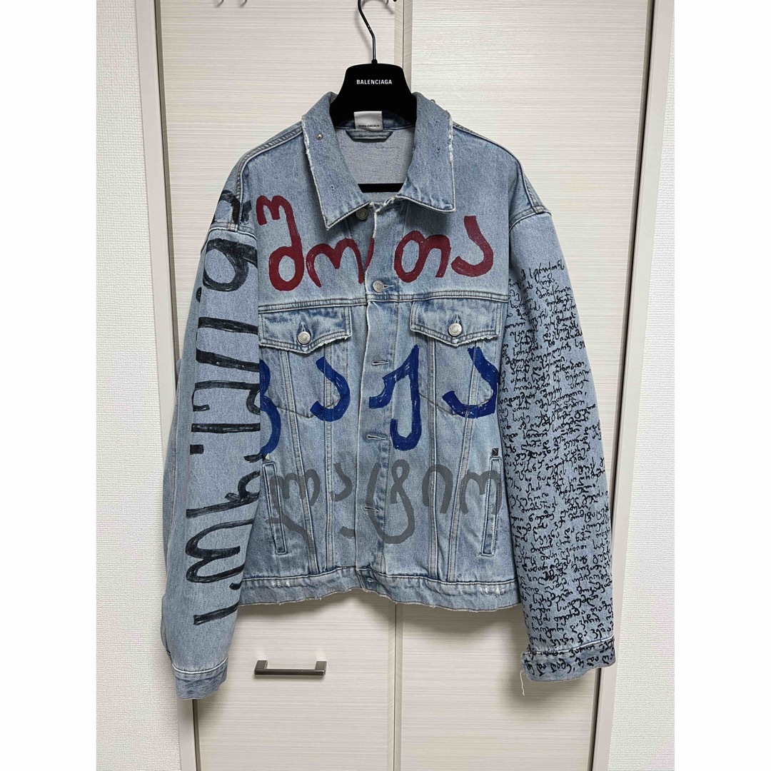 VETEMENTS  19ss  激レア  落書き  デニムジャケット